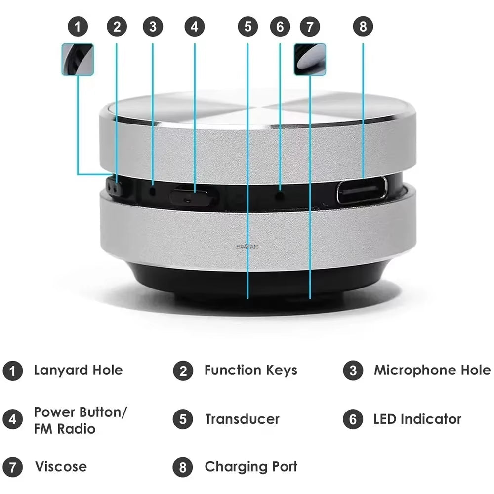 Resowave SonicSphere: Since many of these suction-cup speakers have a rounded, orb-like design.